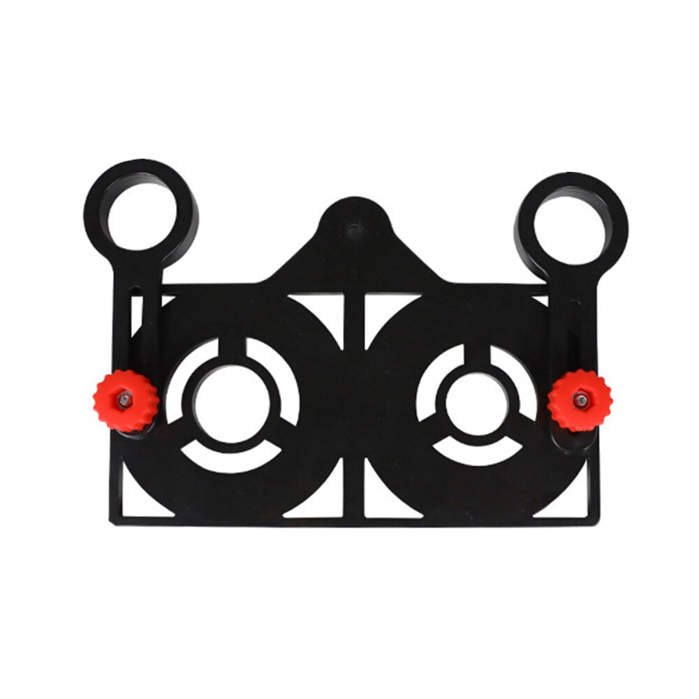 Adjustable Angle Ruler Finder Glass Fixed Measuring Ruler Perforated Template for Various Shapes Product Positioner