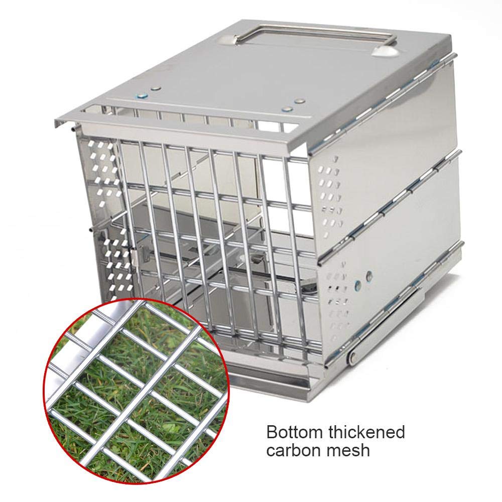 Portable BBQ picnic stove Stainless steel wood stove BBQ Grills Small Folding grill wood charcoal stove