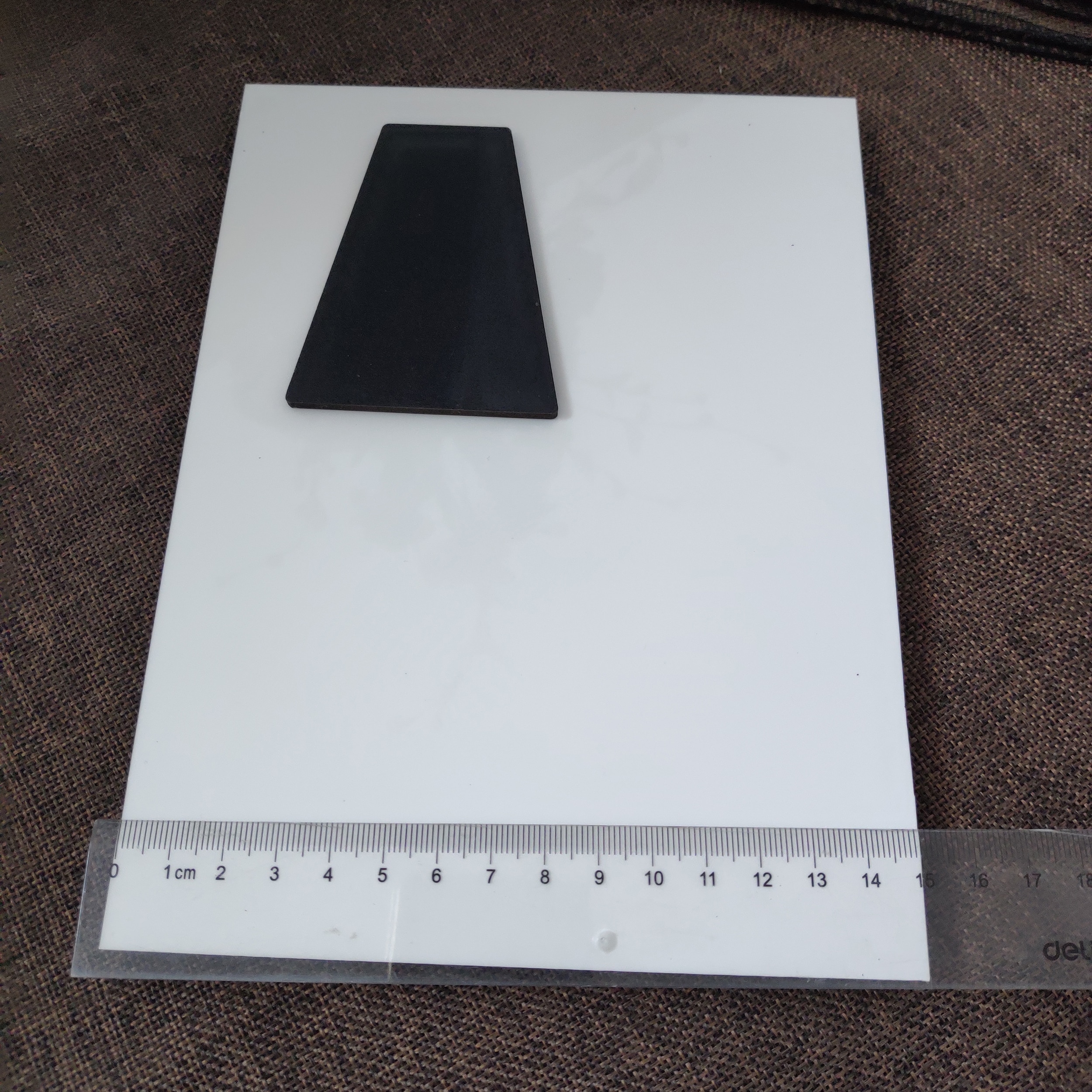 Blank Sublimation MDF Photo Plate 15x20cm Tag DIY Printing Sublimation Ink Transfer Print