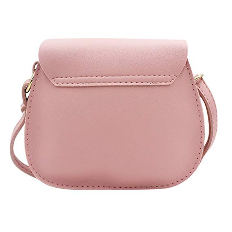 Leuke Kat Kwastje Schoudertas Kleine Mini Portemonnee Messenger Bag Crossbody Satchel Voor Kinderen Meisjes, kleur D Roze (4.7x3.9)