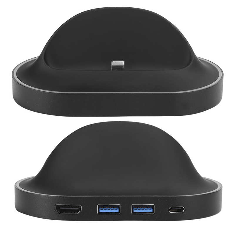 Telefoon Stand Type-C Naar Hdmi Voor Dex Station Opladen Base 4 In 1 Concentrator Voor Samsung S9/s8/Note8 Mobiele Telefoon Docking