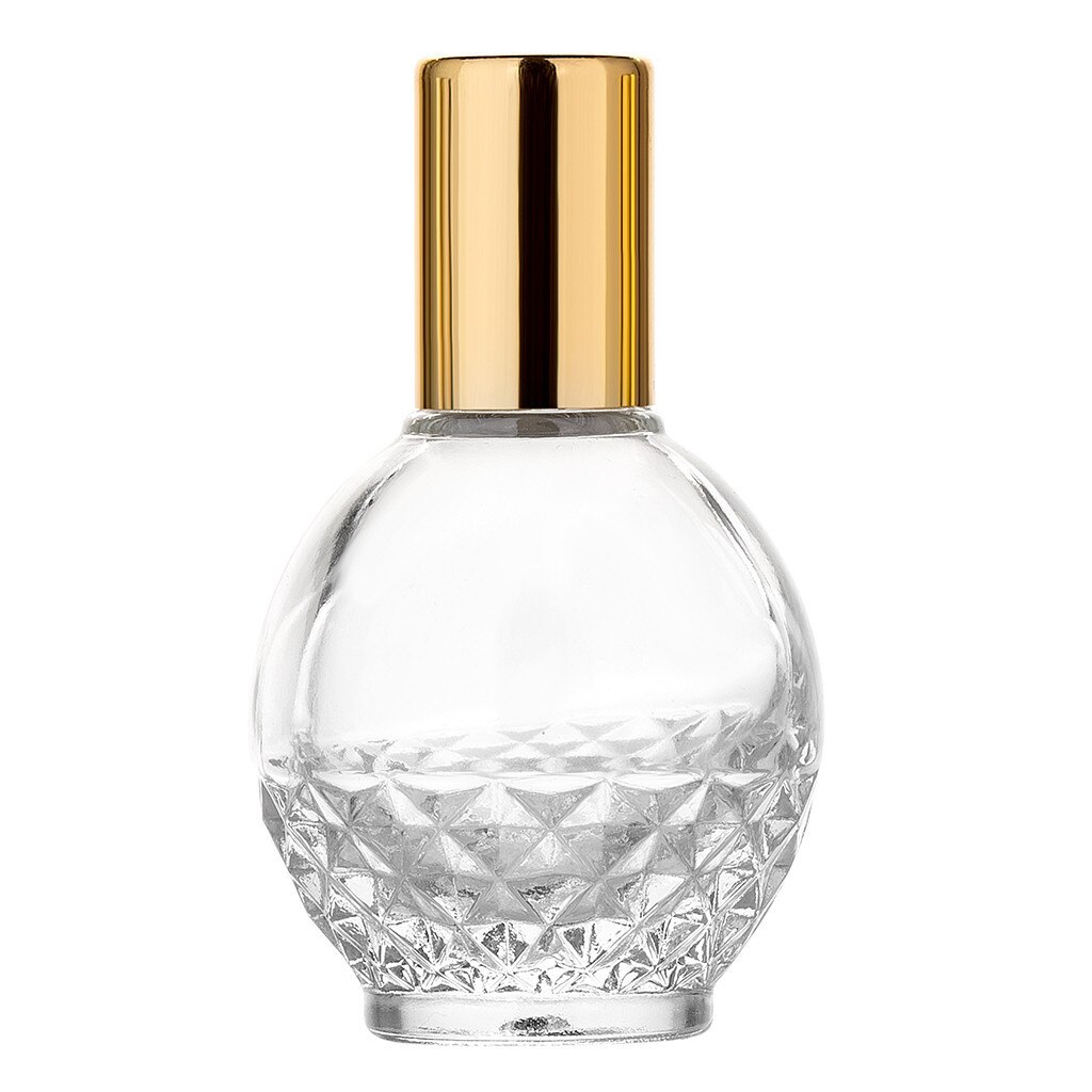 Bouteilles de parfum en verre dépoli vide vaporisateur atomiseur bouteille rechargeable étui de parfum avec taille de voyage Portable offre spéciale * D