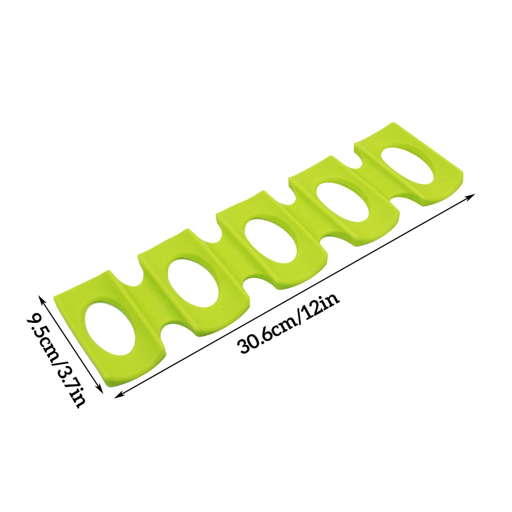 Bier Kan Anti-Slip Houder Siliconen Stacker Blikjes Koelkast Mat Dranken Rek Stapelen Tool Organizer Wijn Fles Houder: green