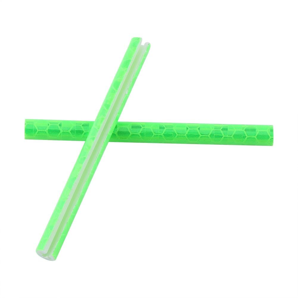 24 szt. 75mm światła rowerowe odblaskowe szprychy wioślarz górski jazda szprycha robić obręczy koła mocowanie zacisków rury pasek ostrzegawczy materiały zewnętrzne