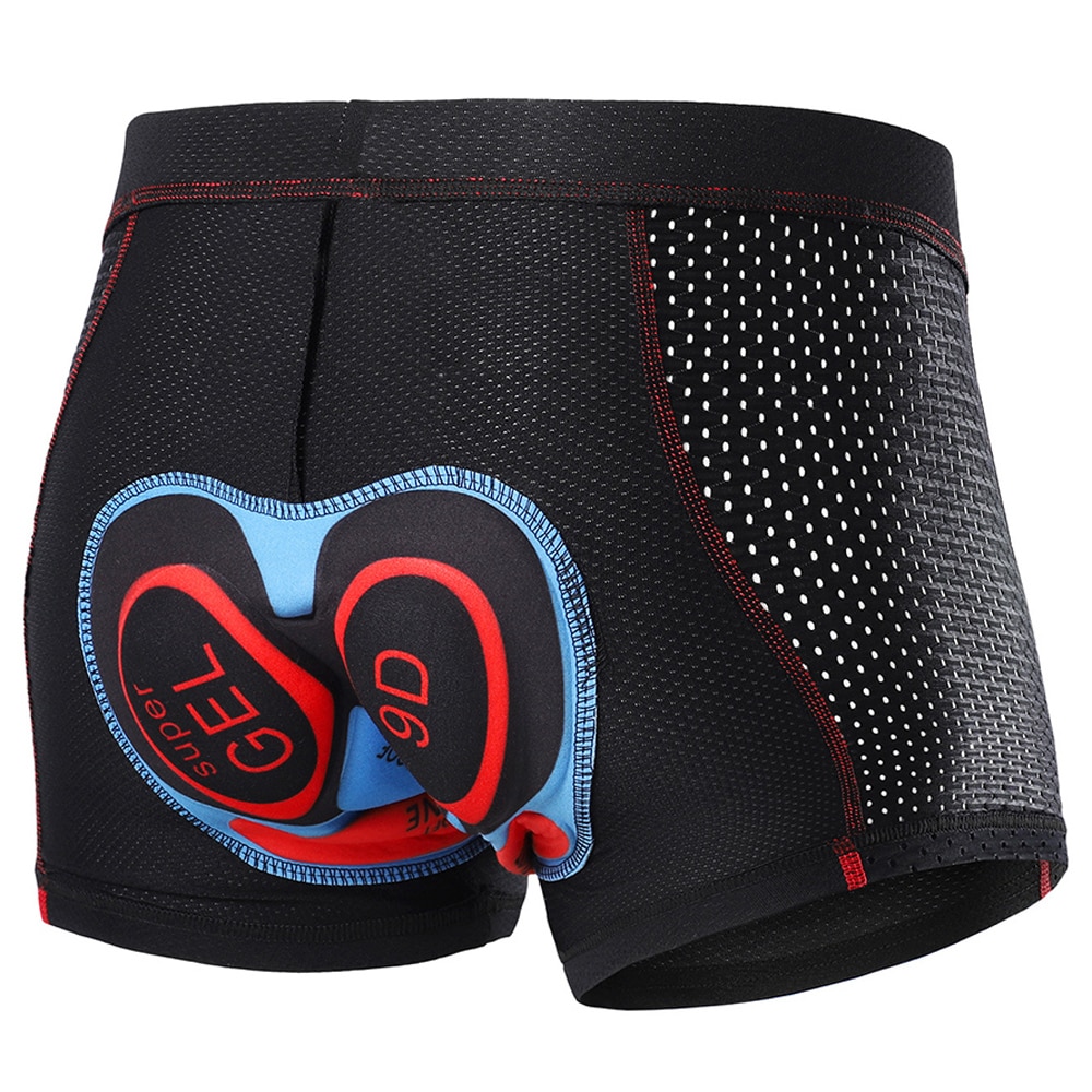 Thickened Gel Pad Cycling Shorts Men Cycling Underwear Pro Shockproof Bicycle Shorts Riding Clothing MTB Road Bike Underwear