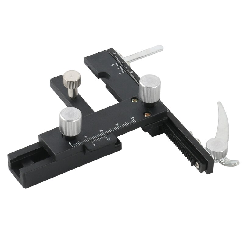 Metal Ruler Under Microscope 0-60mm Scale Microscope Caliper Microscop Stage X-... – Grandado