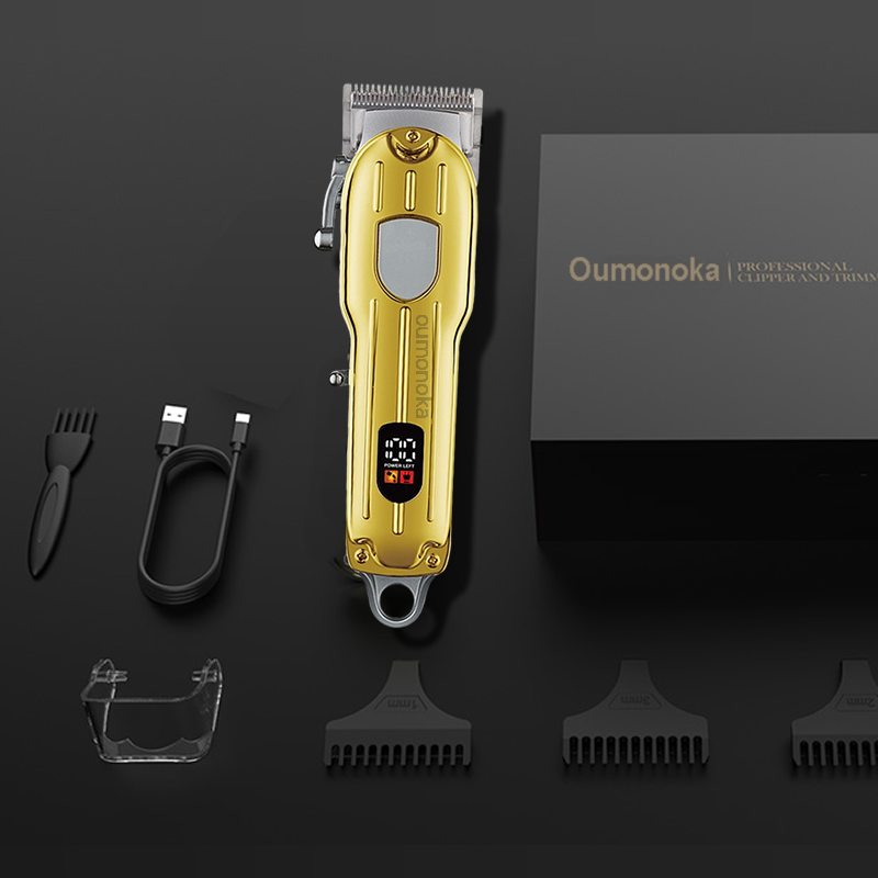 Trimmer for menn frisørsalong hårklipper herregressklipper barberhøvel skjeggklippmaskin elektrisk barbermaskin hårklippemaskin