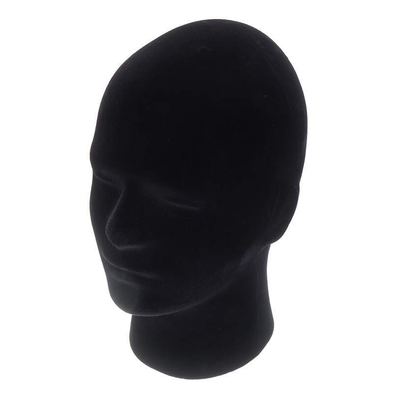 Tête de Mannequin en polystyrène pour hommes, pour perruques, lunettes, chapeaux, casque, affichage de modèle de centre commercial, présentoir