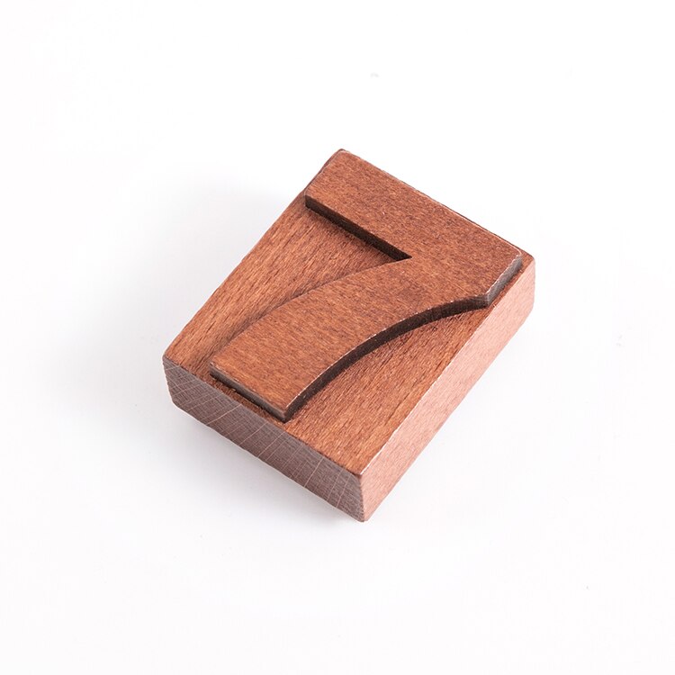 Vintage Grund Digitalen Symbol dekoration Holz stempel Set für scrapbooking album DIY handwerk dekoration stempel: 7