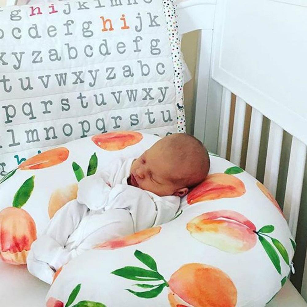 Nursing Baby Pillow Cover Newborn Infant Baby Breastfeeding Pillow Cover Nursing Slipcover Maternity Baby U-Shaped Breastfeeding