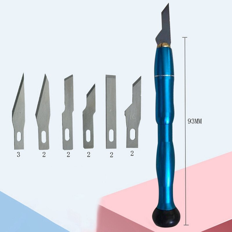 Metal Carving Knife Mobile Phone Film Carving Knife Pen Paper-Cutting Carving Knife Circuit Board Knife DIY Set