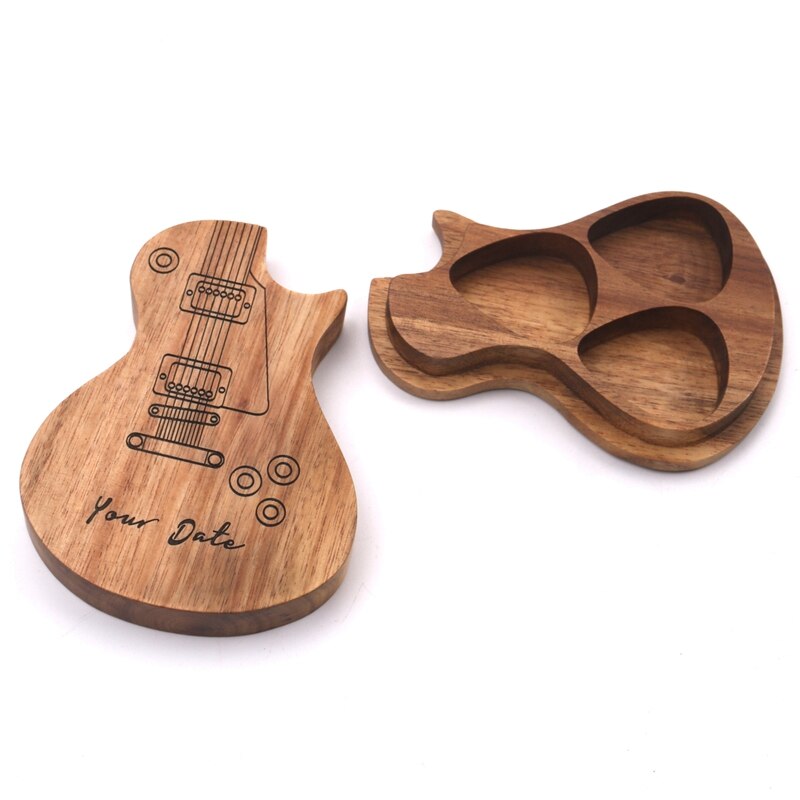 Púas de guitarra eléctrica acústica, ukelele, guitarra eléctrica, cualquier mensaje, 3 unidades