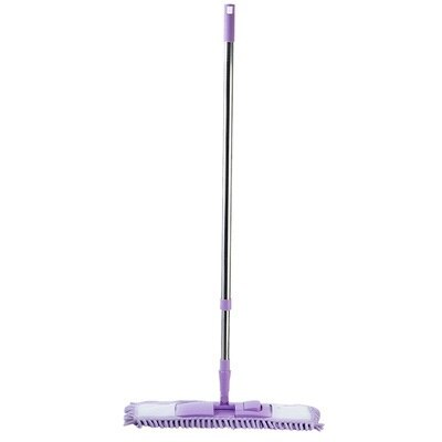 Vadrouille Chenille Moper pour plancher de lavage Wonderlife nettoyage de la maison vadrouilles paresseux outils propres tige de peinture chiffon de lavage en plastique: purple
