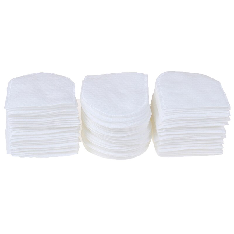 200pcs U-shaped Pocket Cotton Pad Makeup Facial Cotton Pads Soft Cosmetic Pad with Storage Box for Face Make Up Removing