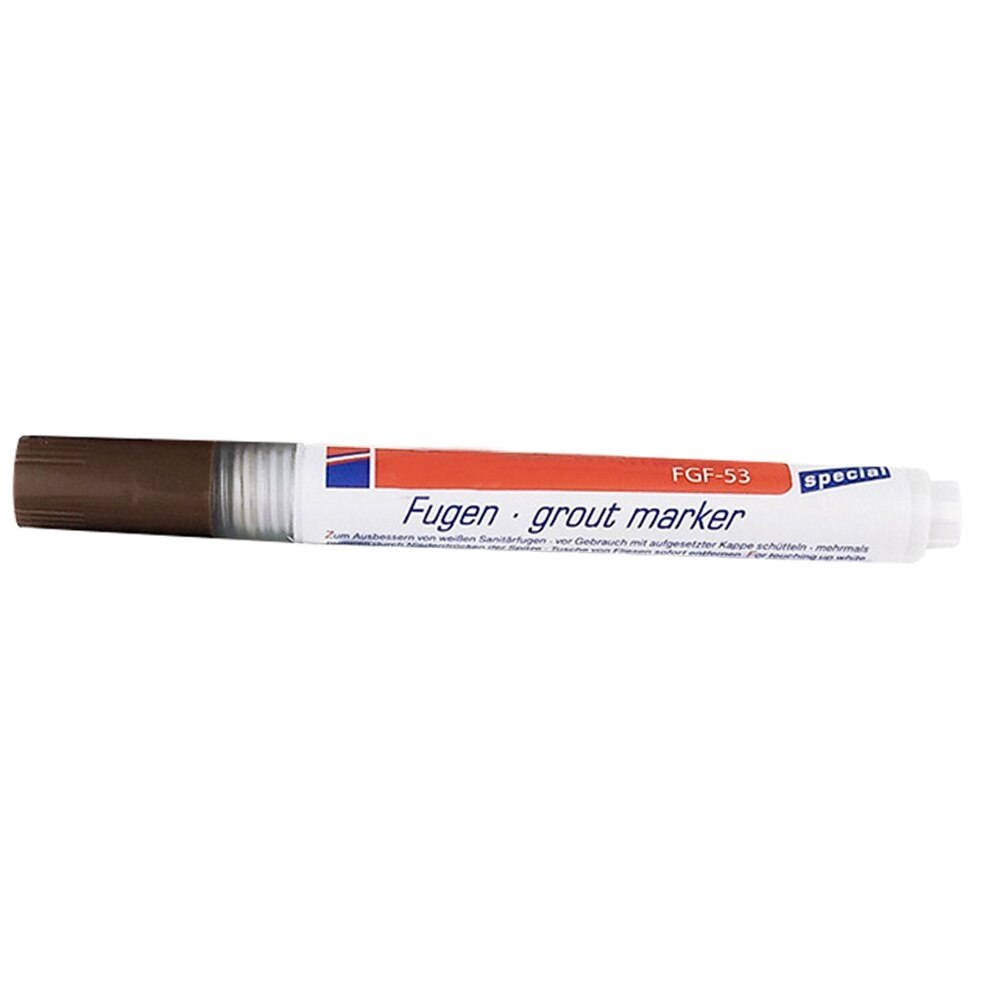 Tile Grout Coating Marker Wall Floor Ceramic Tiles Gaps Repair Pen SGA998: Brown