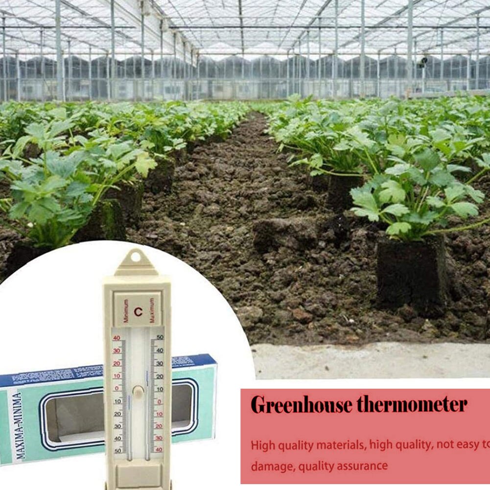 Garden Greenhouse Thermometer Outdoor Plant Max-Min Breed Thermometer Digital Indoor Outdoor Factory Workplace Garden Supplies