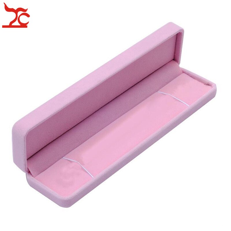 Wedding Jewelry Storage Case Amazing Red Velvet Ring Earrings Necklace Pendant Bracelet Storage Organizer Box: Orange