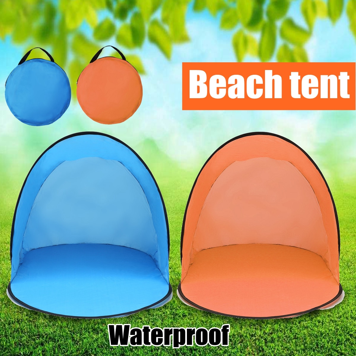 Tragbare Baby Strand Zelt Pop-up Zelt Sommer Meer Sonne Heime Garten Outdoor Camping BBQ Wasser-beständig Zelt outdoor Beachcanopy