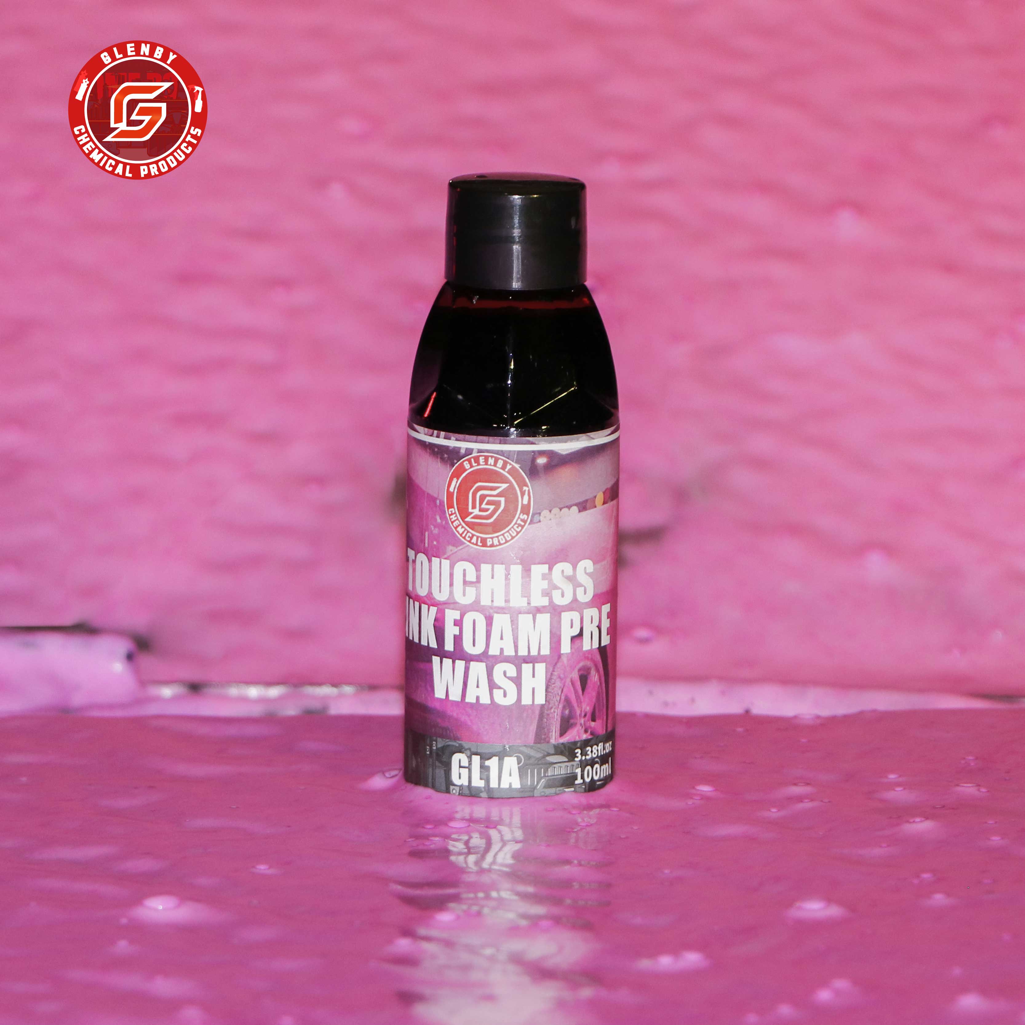 Glenby-jabón de champú de Color sin contacto, espuma activa para lavado de coches, espuma para nieve, limpiador de lavado automático para el cuidado del coche
