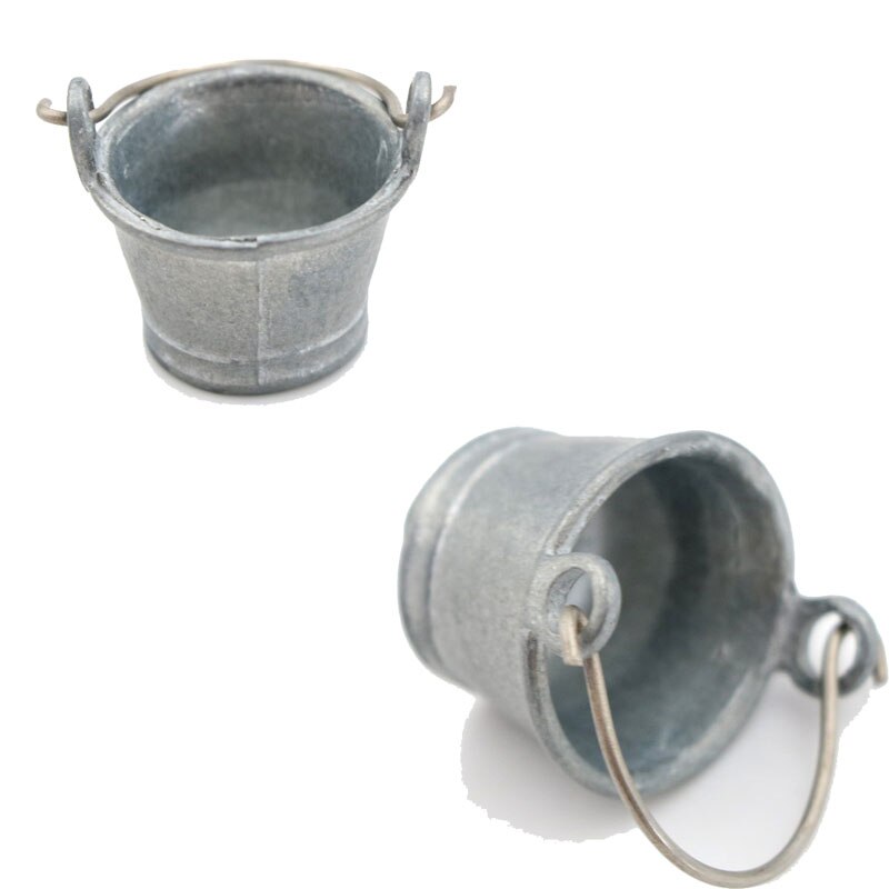 Wasser Eimer 1:12 Gebühr Heimat Küche Pretnd Spielen Spiel Puppenhaus Miniatur Eimer Klassische vorgeben Spielen Möbel Niedlichen Spielzeug