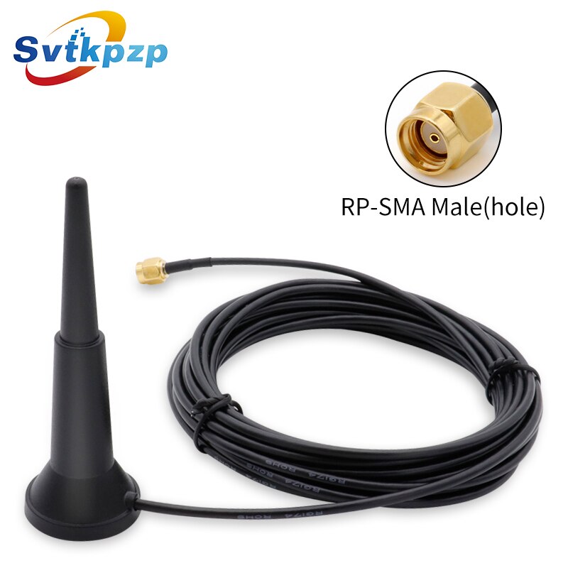 5 dbi suurivahvistus mimo 4g antenni wifi-signaalin tehostin vahvistin modeemi suuntaverkko 2.4 ghz antenni rp-sma uroskaapelilla 5m