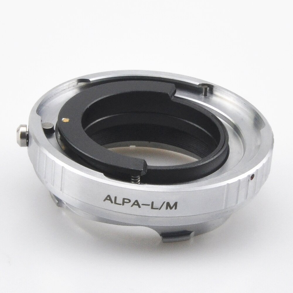 Alpa Te Lm Adapter Compatibel Met Alpa Lens & Om Voor Leica M M9 M8 M7 M6 M5 (Compatibel techart LM-EA 7)