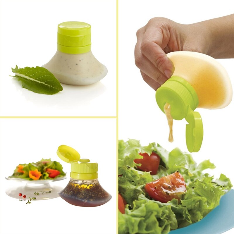 Mini Salat Dressing quetschen Flasche Silikon Soße Gläser Für Ketchup Senf Mayonnaise Würze Spender Mittagessen Kasten