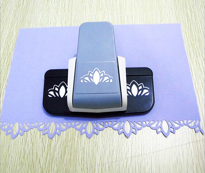 Perforadora de bordes para papel, dispositivo de espuma para estampar Bordes de álbum de recortes, cortador de papel artesanal hecho a mano, , novedad