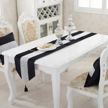 5 moderne bordløber flannel rhinsten bryllup julekage blomsterdekoration bordløber håndværk 8 farver