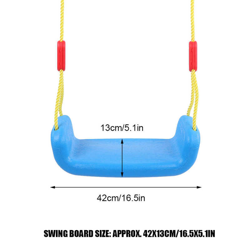 Swing Seat for Kids Children Heavy Duty Hanging Swings Indoor Outdoor Playing Equipment