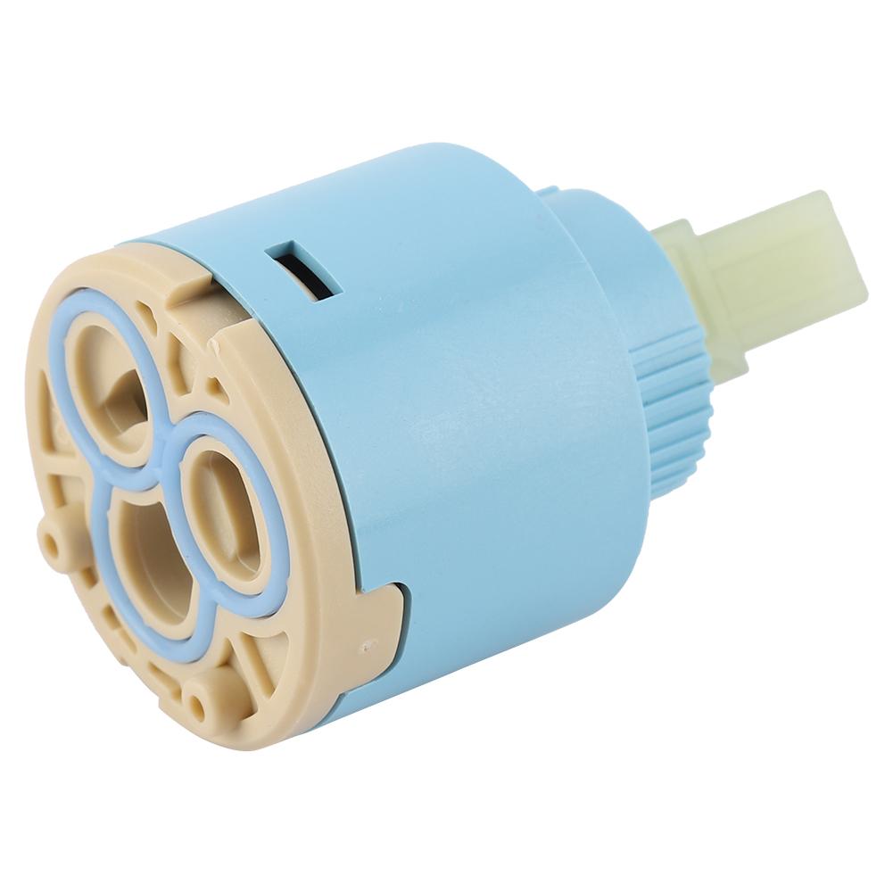 Cartouche céramique 35/40mm, robinet mitigeur d'eau, Valve de contrôle interne, ABS bleu pratique