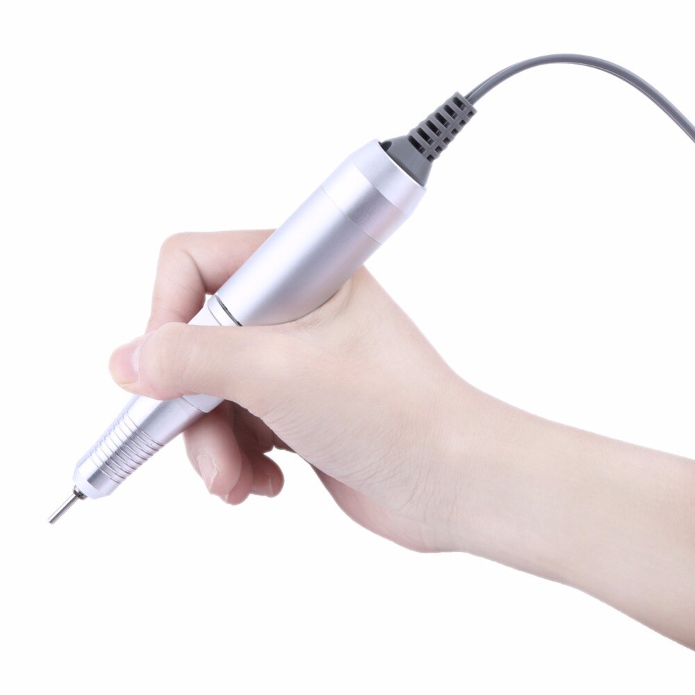 Pro elektrisk neglebor håndstykke manicure pedicure boremaskine udskiftning pen neglesliber til nail art boremaskine øre ren