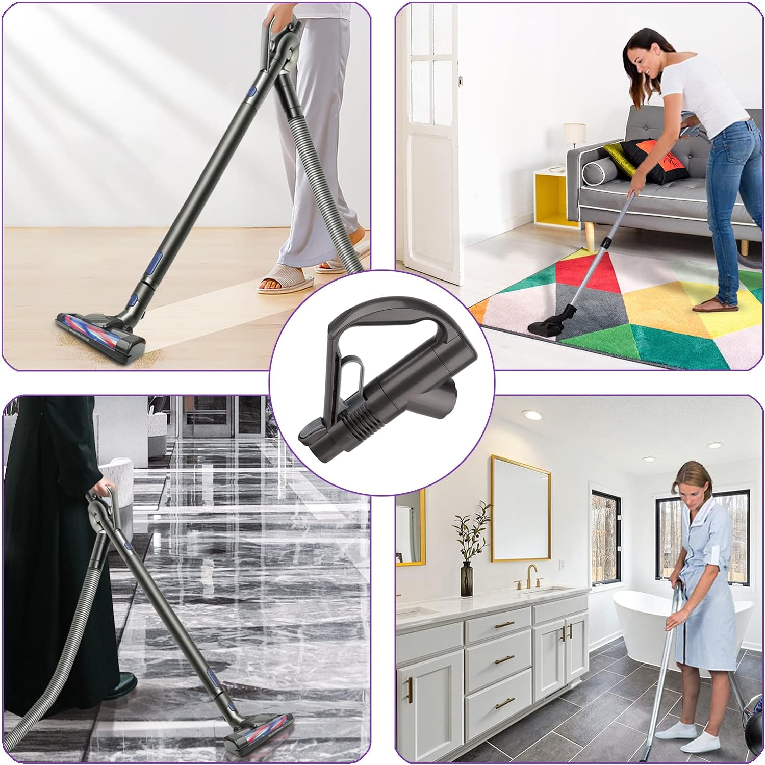 For Dyson DC19 DC26 DC29 DC33C DC37 DC23 DC32 DC36 DC48 DC52 Vacuum Cleaner Replacement Handle,Sweeping Parts Household Sweeper