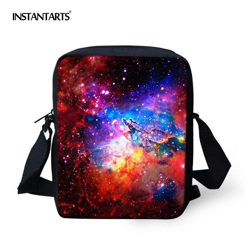 INSTANTARTS Kindergarten Baby Schultaschen Universum Galaxy Schultasche für Vorschulkinder Kleine Bookbags Mochilas: C0161E