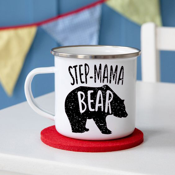 Meilleurs Bonus Maman Tasse Belle-Mère Tasses à Café Maman Tasse À Café Étape Maman Boire Tasses de Fête Des Mères pour Bonus Maman D'anniversaire: XH4813-A015WH-8