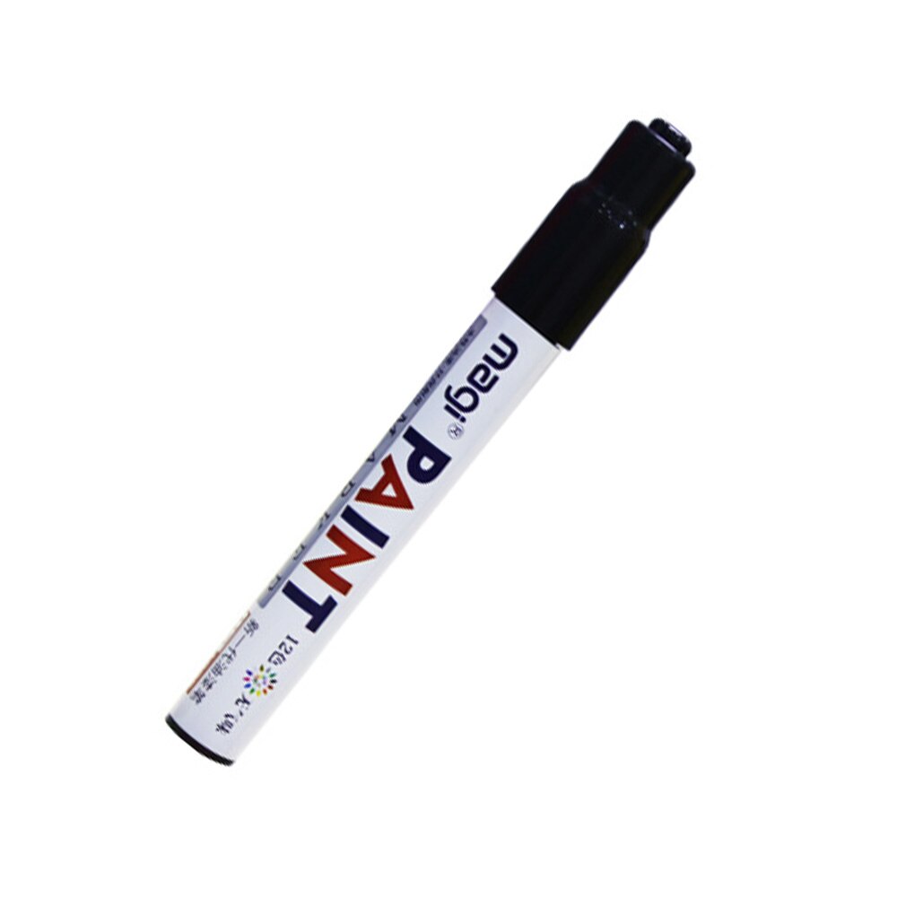 Umitive 1pcs Verf Marker Kan Niet Veeg De Band Touch Up Pen Album Graffiti DIY Wit Marker Pen: black
