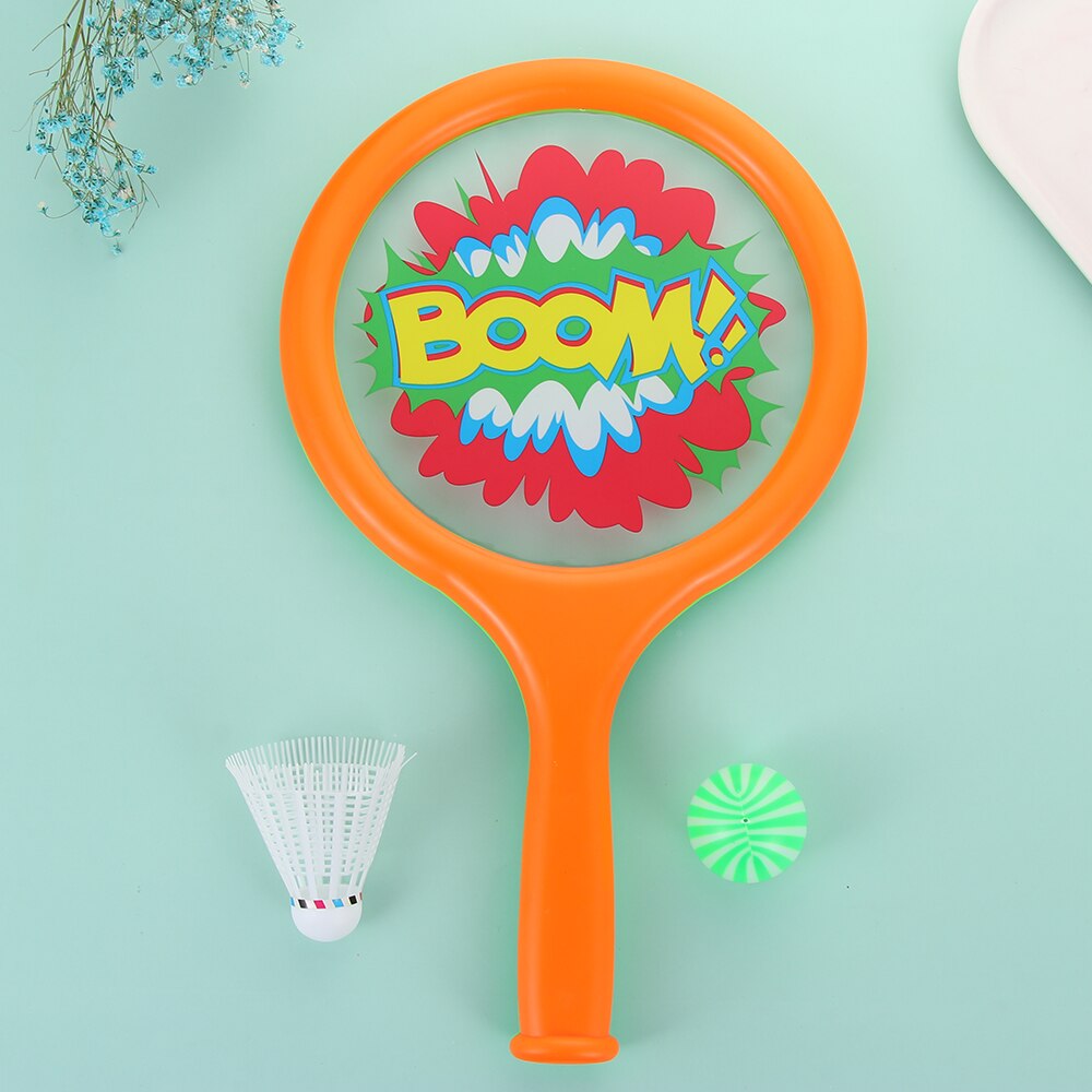 Kids Tennis Badminton Set Dubbele Rackets Lichtgewicht Plastic Shuttle & Ball Indoor Outdoor Games Intelligentie Ontwikkelen