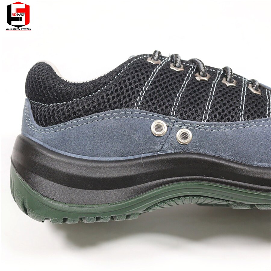 8208 Safety shoes Indestructible Steel Toe Work Shoes for Men Lightweight Safety Slip Resistant Industrial Construction Shoes