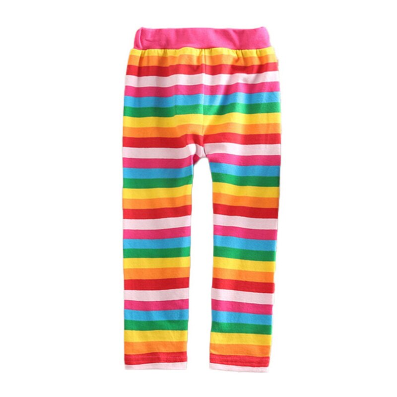 Vikita Meisjes Leggings Voor Kinderen Regenboog Print Casual Potlood Broek Peuters Tieners Skinny Broek Kinderen Broek 3-12 Jaar: REF5508COLOR / 11-12