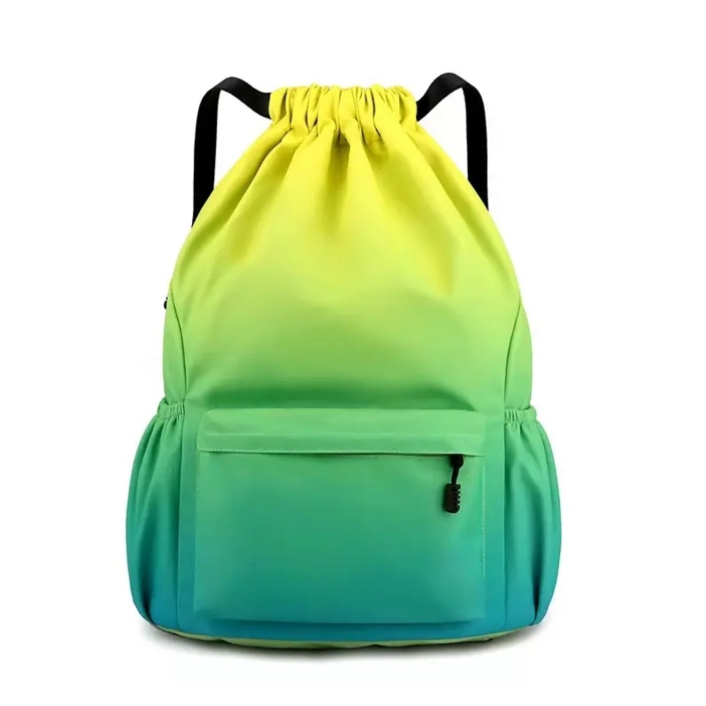 Drawstring Backpack Water Resistant Sports Gym Bag Drawstring Bags Swim Backpack for Men Women