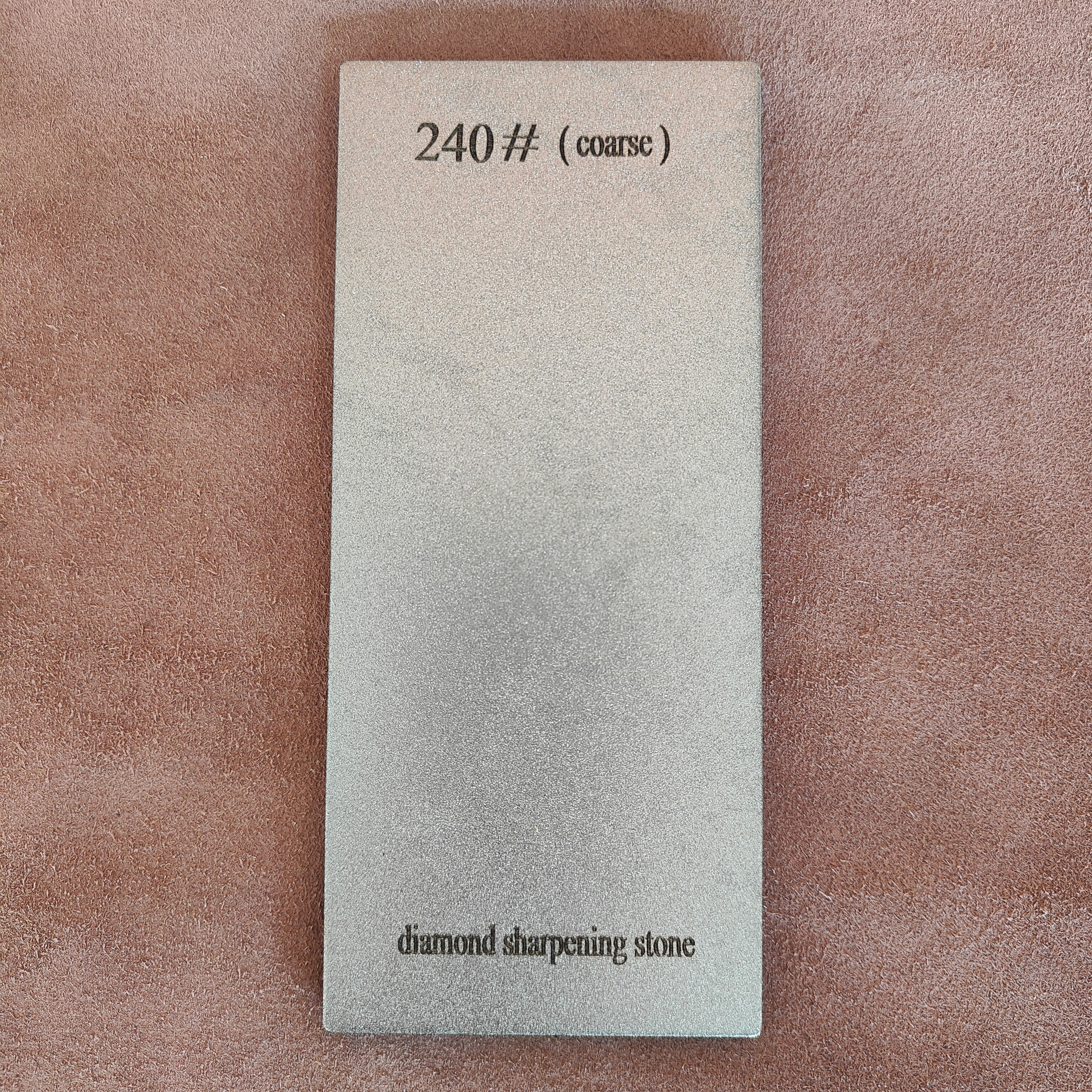 170 x 75 mm Diamant-Schleifstein Ruixin Pro Messerschärfer Schleifstein Ölstein mit rutschfester Basis: WHITE