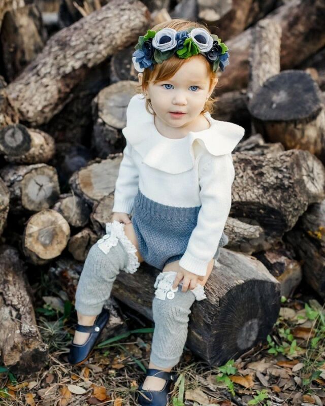 Combinaison à manches longues pour -né | Combinaison pour filles, vêtements à manches longues 0-24M