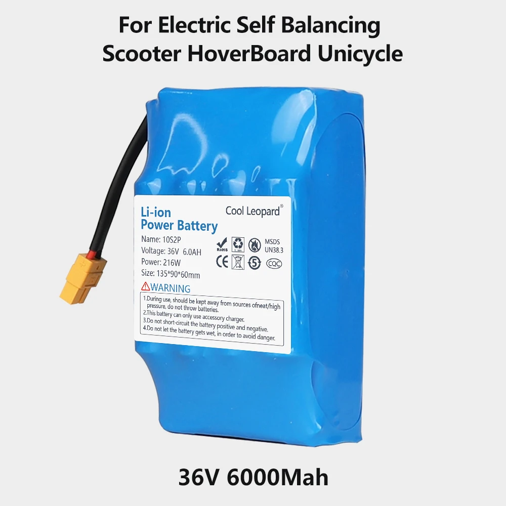 36V 7000mAh Rechargeable Lithium Battery 10S2P 7000mAh 18650 Electric Self Balancing Scooter Hoverboard Batteries): PURPLE