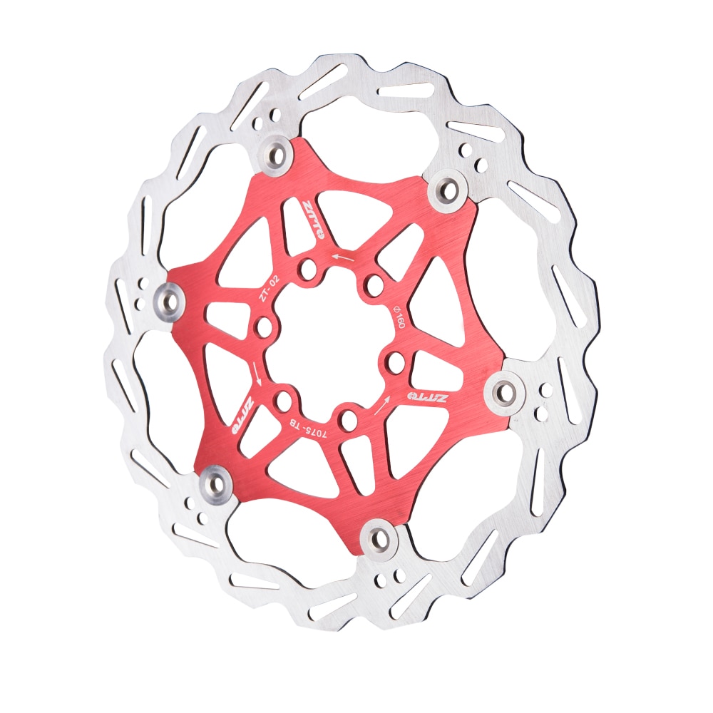 Ztto fiets 160mm 180mm dh rem zwevende rotor roestvrij staal mtb fiets schijfrem zwevend gereedschap voor mountainbike racefiets cx