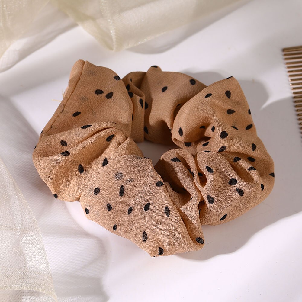 FAMSHIN nouvelle grand intestin bandeau chouchous femmes Daisy élastique bandes de cheveux dentelle gomme cheveux cravate queue de cheval tenir coiffe: AGH950711