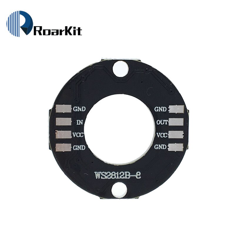 RGB LED Ring 8 Bits LEDs WS2812 5050 RGB LED Ring Lampe Licht mit Integrierte Treiber für arduino Diy Bausatz