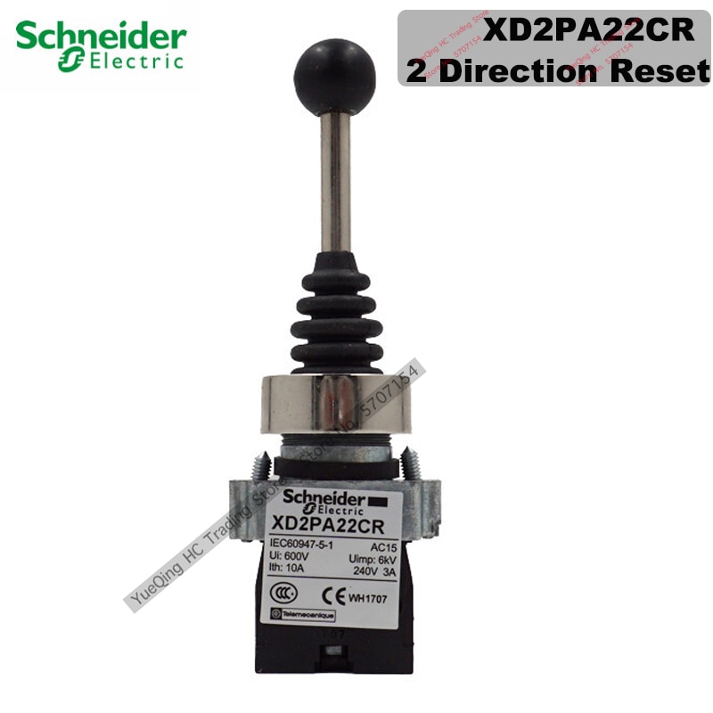 Schneider Elektrische XD2PA22CR Belangrijkste Schakelaar 22Mm XD2PA22 XD2PA24 Cross Tuimelschakelaar XD2-PA22CR Belangrijkste Controller Tweeweg Reset: XD2PA22CR