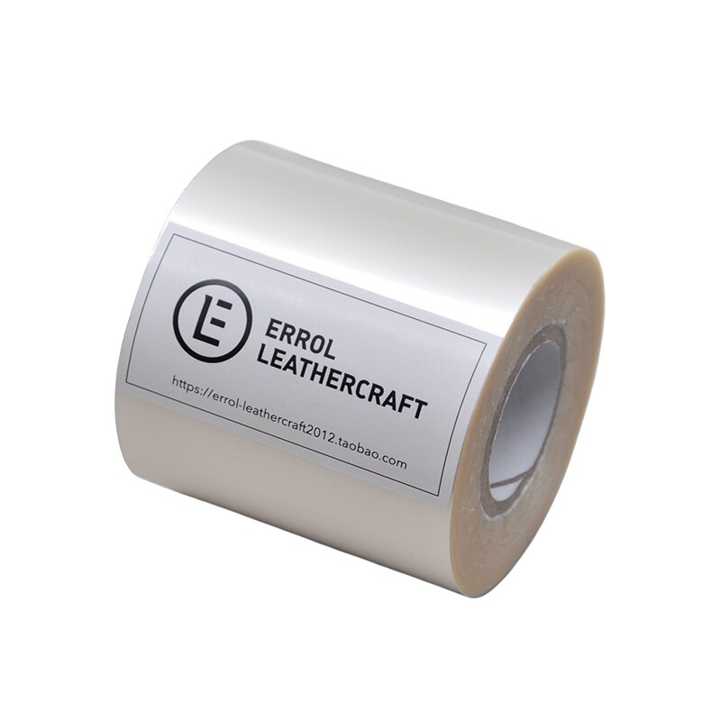 Free Ship One Roll Transparent Film 120M Length for Stamping Paper Solid Vinyl Protective Togo Leather for Pure PU