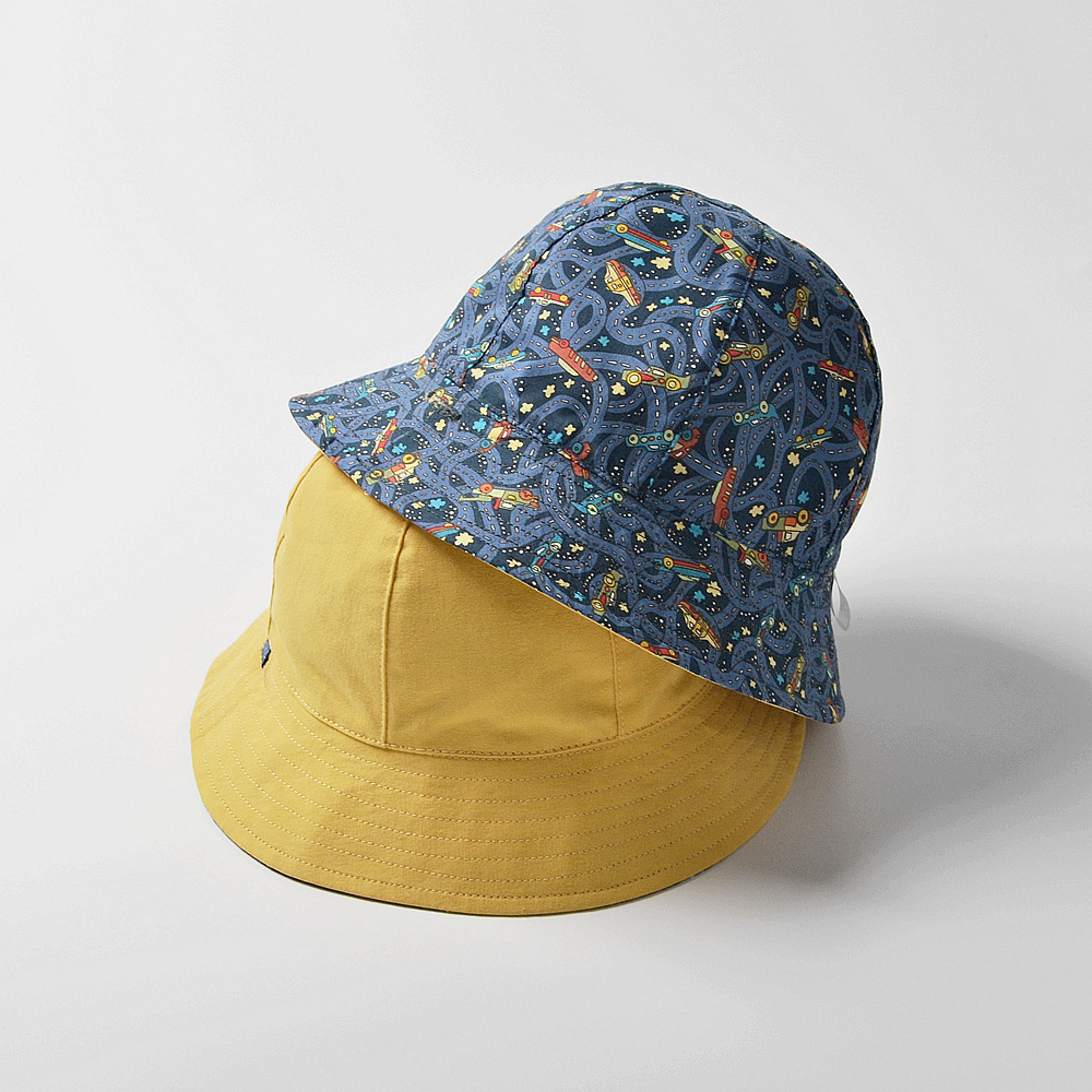 Cervi jonmi primavera estate bambino bambini cartone animato secchi stampati cappelli stile coreano Casual all&#39;aperto bambini cappellini parasole in cotone