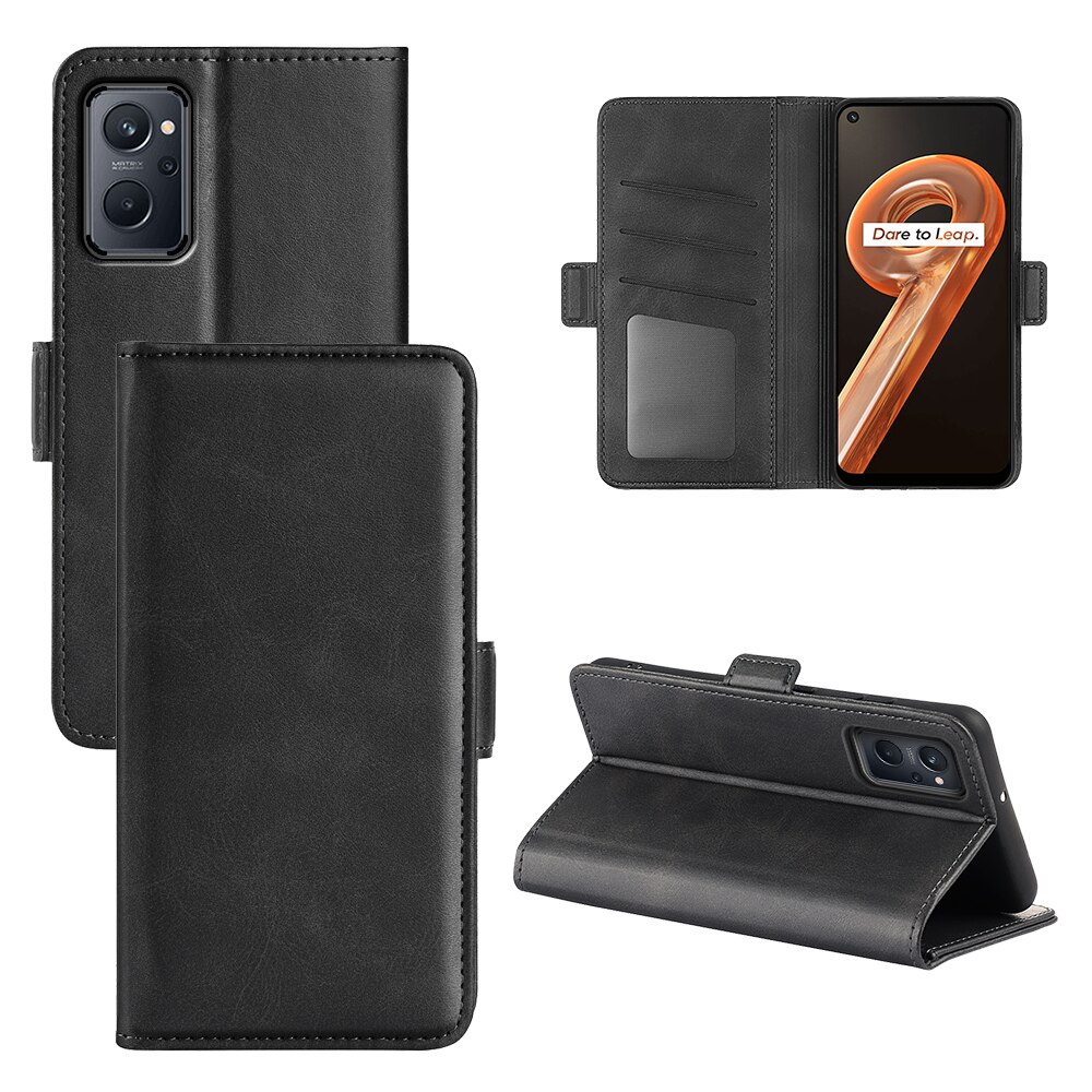 Capinha para realme 9i carteira de couro flip cover ímã do vintage caso do telefone para realme 9i coque